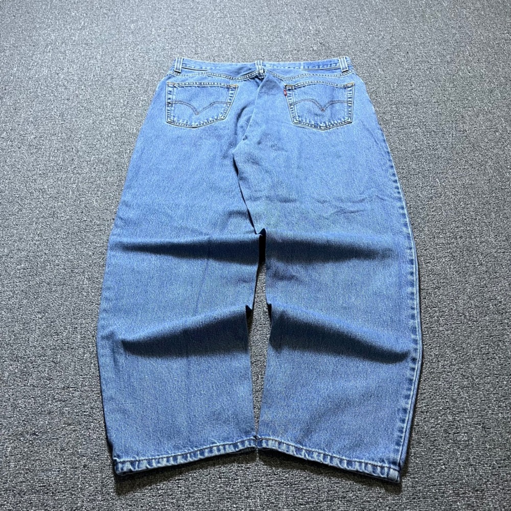 Levi's 560 Comfort Fit Jeans 36x30 Blue Baggy Tapered Skater Denim 90s Style